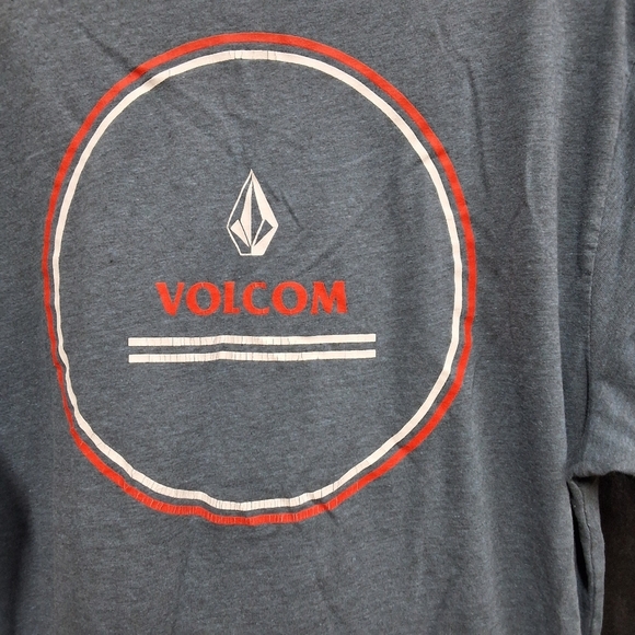Volcom Blue Short Sleeve Tee - Picture 4 of 7